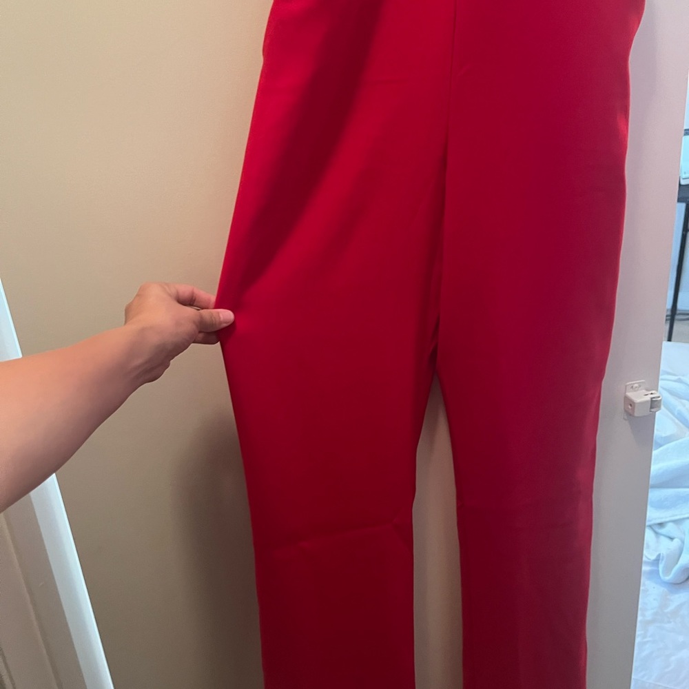 Express red dress
